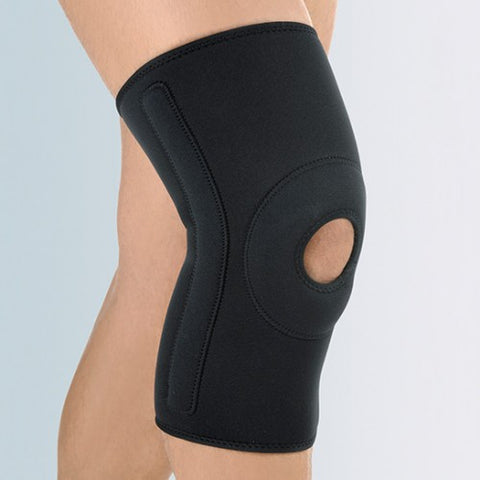 GINOCCHIERA IN NEOPRENE CON STECCA A SPIRALE E STABILIZZATORE ROTULEO