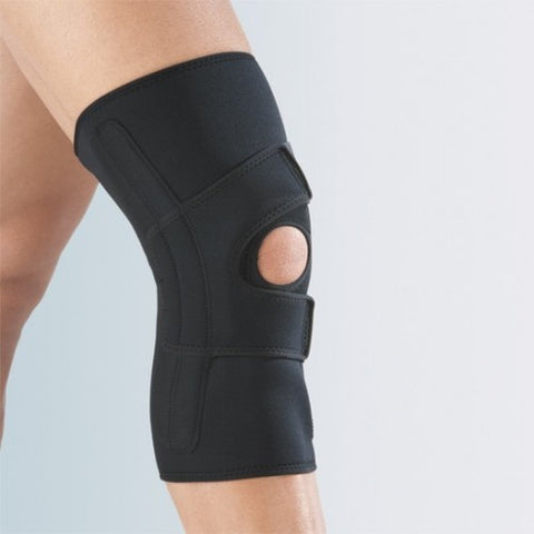 GINOCCHIERA IN NEOPRENE CON STABILIZZATORE LATERALE A J