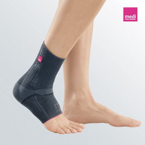 CAVIGLIERA ELASTICA CON SUPPORTO IN SILICONE