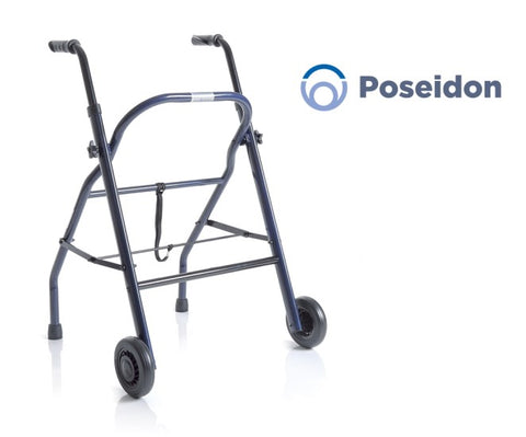 ROLLATOR PIEGHEVOLE IN ACCIAO VERNICIATO – 2 RUOTE – POSEIDON