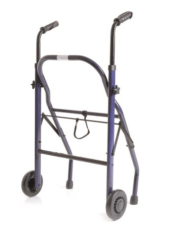 ROLLATOR PIEGHEVOLE IN ACCIAO VERNICIATO – 2 RUOTE – POSEIDON