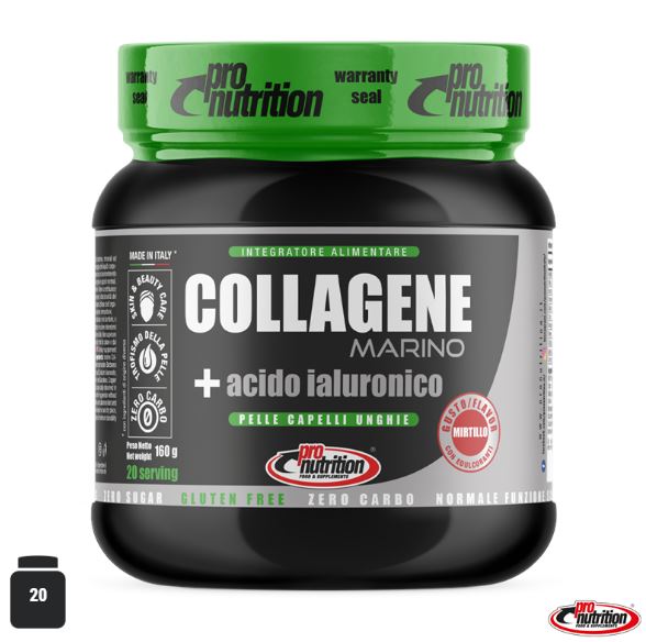 COLLAGENE MARINO+ACIDO IALURONICO 160G