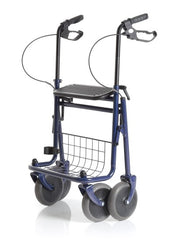 ROLLATOR PIEGHEVOLE IN ACCIAO VERNICIATO – 4 RUOTE – DYONE