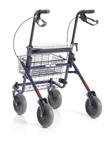 ROLLATOR PIEGHEVOLE IN ACCIAO VERNICIATO – 4 RUOTE – DYONE