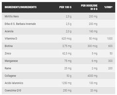 COLLAGENE MARINO+ACIDO IALURONICO 160G